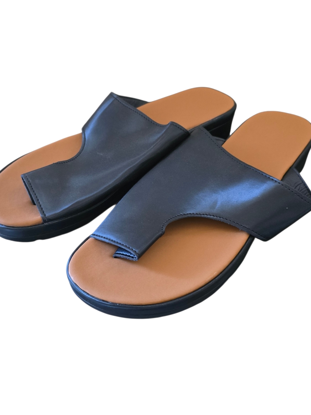 Women’s Black Orthopedic Toe Correcting Sandals